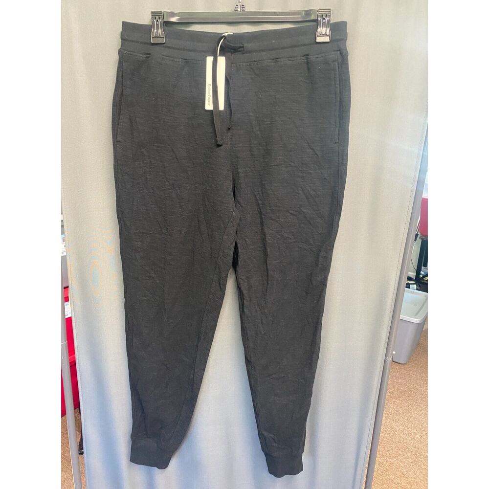 Richerpoorer Jogger Pants Mens XL Gray Drawstring Straight Leg Slash Pockets B64